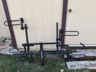 Combined eBicycle and eTrike Rack