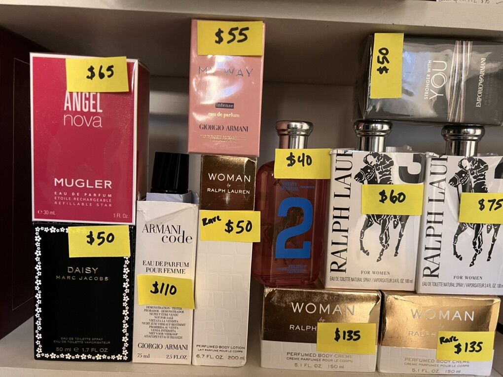 New Authentic Perfumes And Colognes