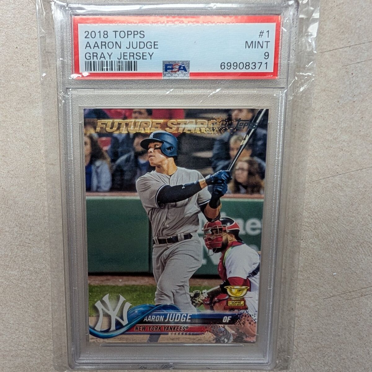 2018 Topps Future Stars Aaron Judge PSA 9