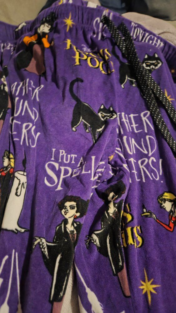 Disney Hocus Pocus Sleepwear Pants Purple Size 2X (16W-18W)