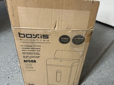 Boxis AutoShred Microcut Shredder AF50A