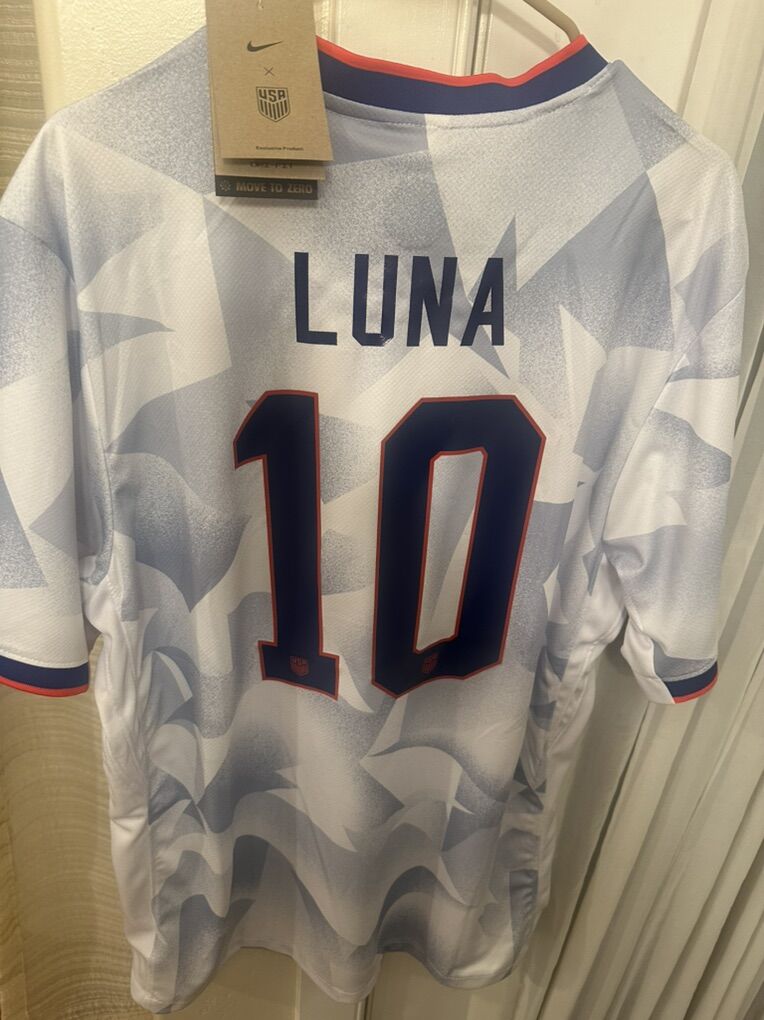 USA Soccer Jersey LUNA 10 Size extra Large