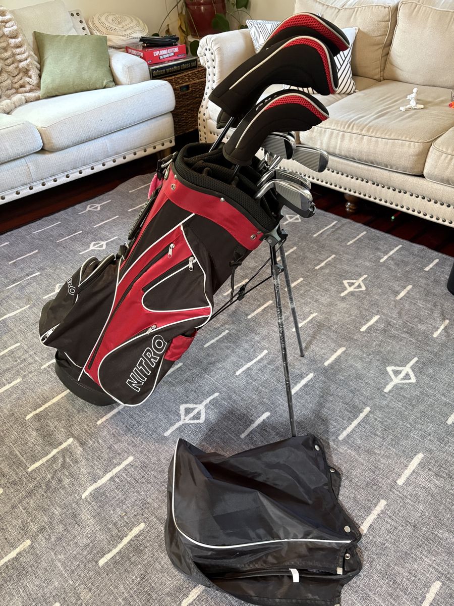 Brand New Nitro Blaster Golf Club Set regular flex right hand