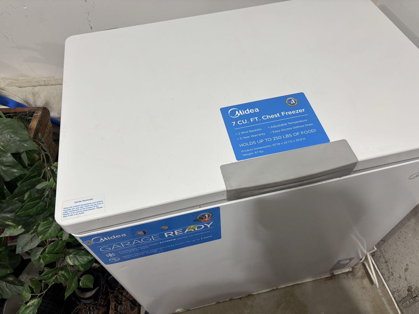 7 cu ft freezer