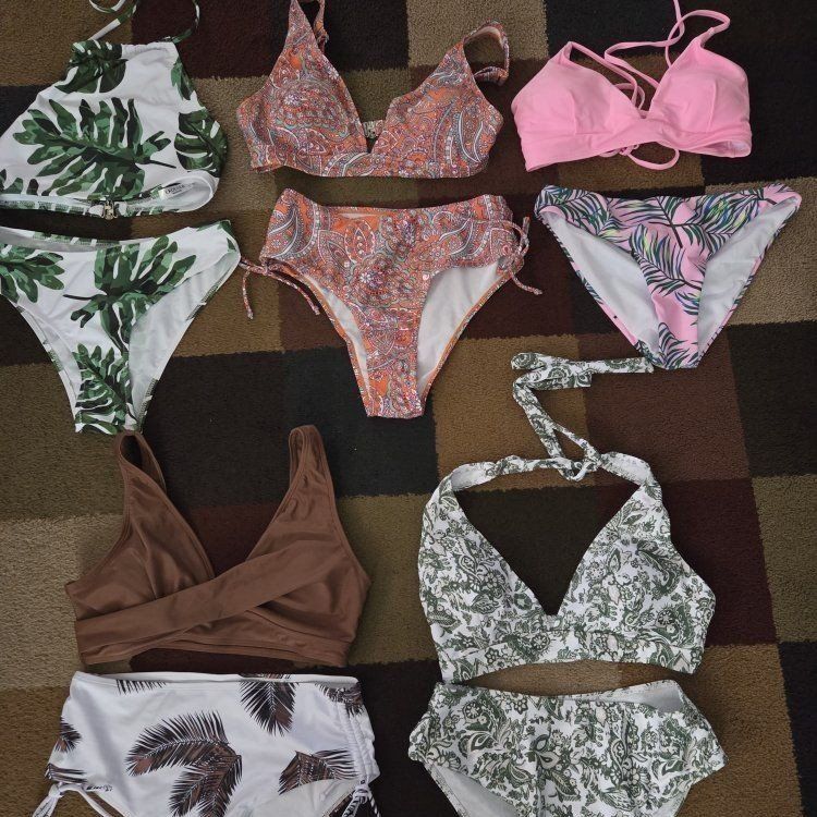 5 brand new bikinis