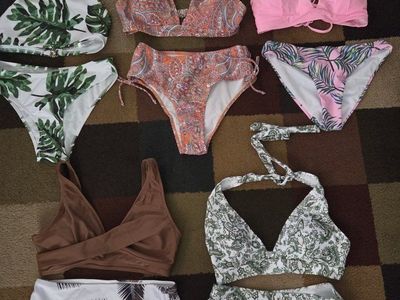 5 brand new bikinis