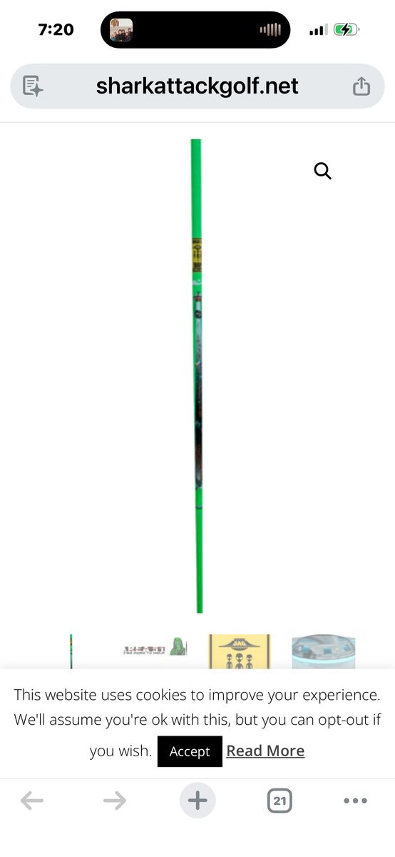 Shark Attack Golf Area 51/UAP Golf Shaft