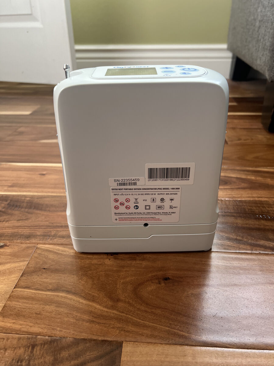 Oxy Go Next Portable Oxygen Concentrator (Brand New Still in Box)