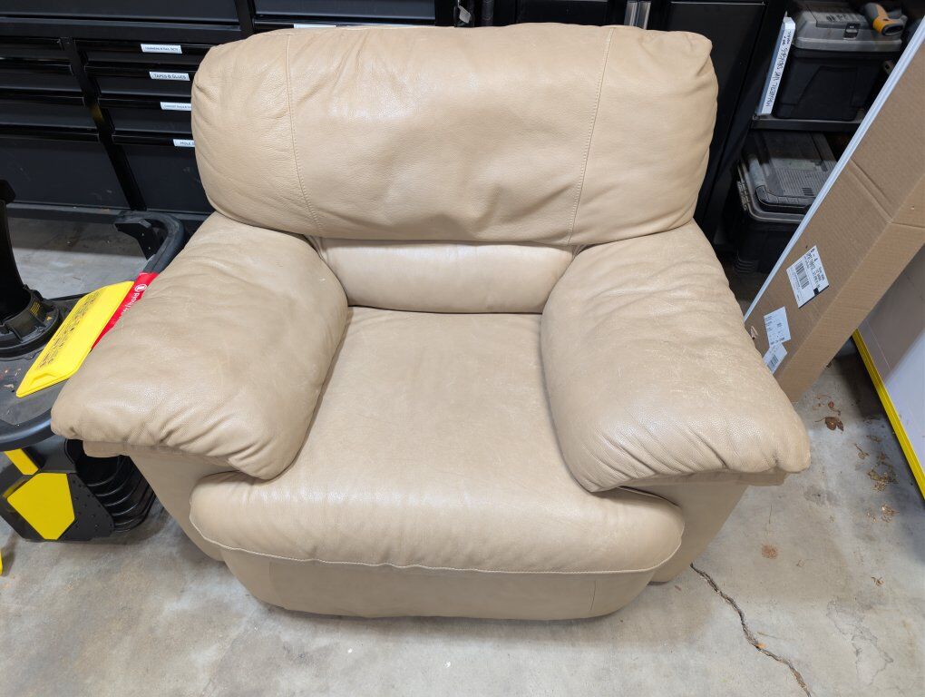 Tan Leather chair