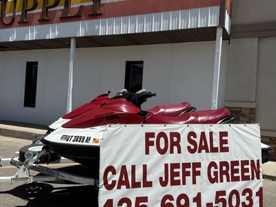 2x2009 GTI130 Seadoo Waverunners w/ trailer