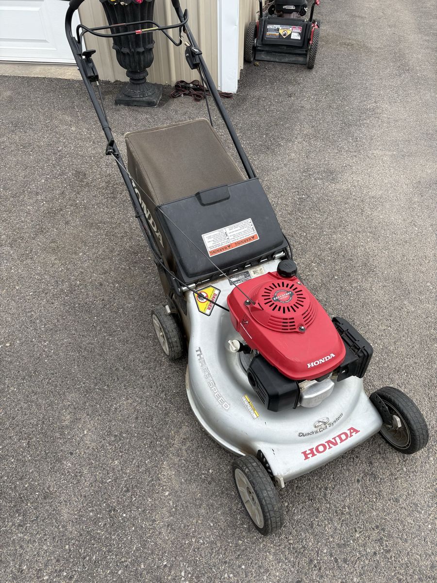 Honda self propelled push mower