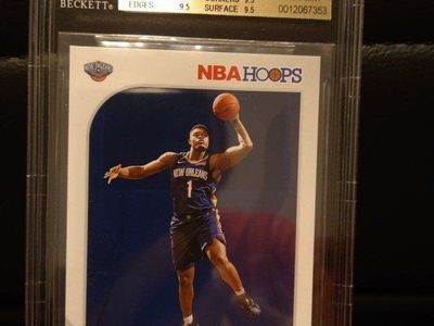 2019-20 Hoops Zion Williamson BGS 9.5 GEM MINT RC