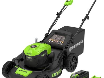 GreenWorks 21" 40v Self Propelled Mower + Weed Wacker