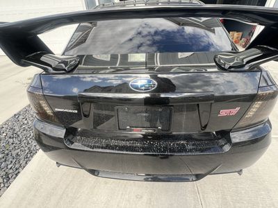 2013 STI trunk and wing