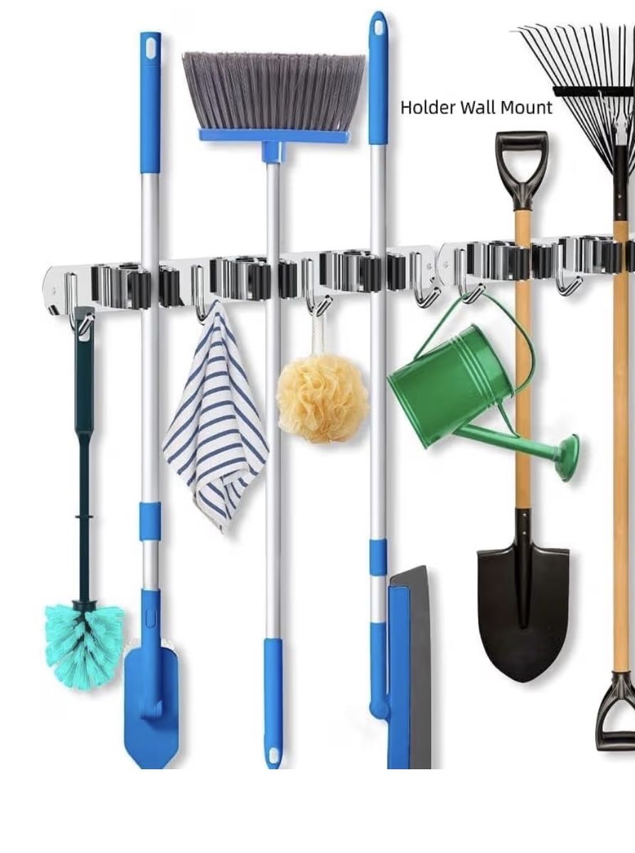 Mop Broom Holder Wall Mount
