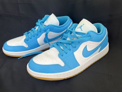 Air Jordan 1 Low | UNC/Gum | Women's 9.5 | Blue/White