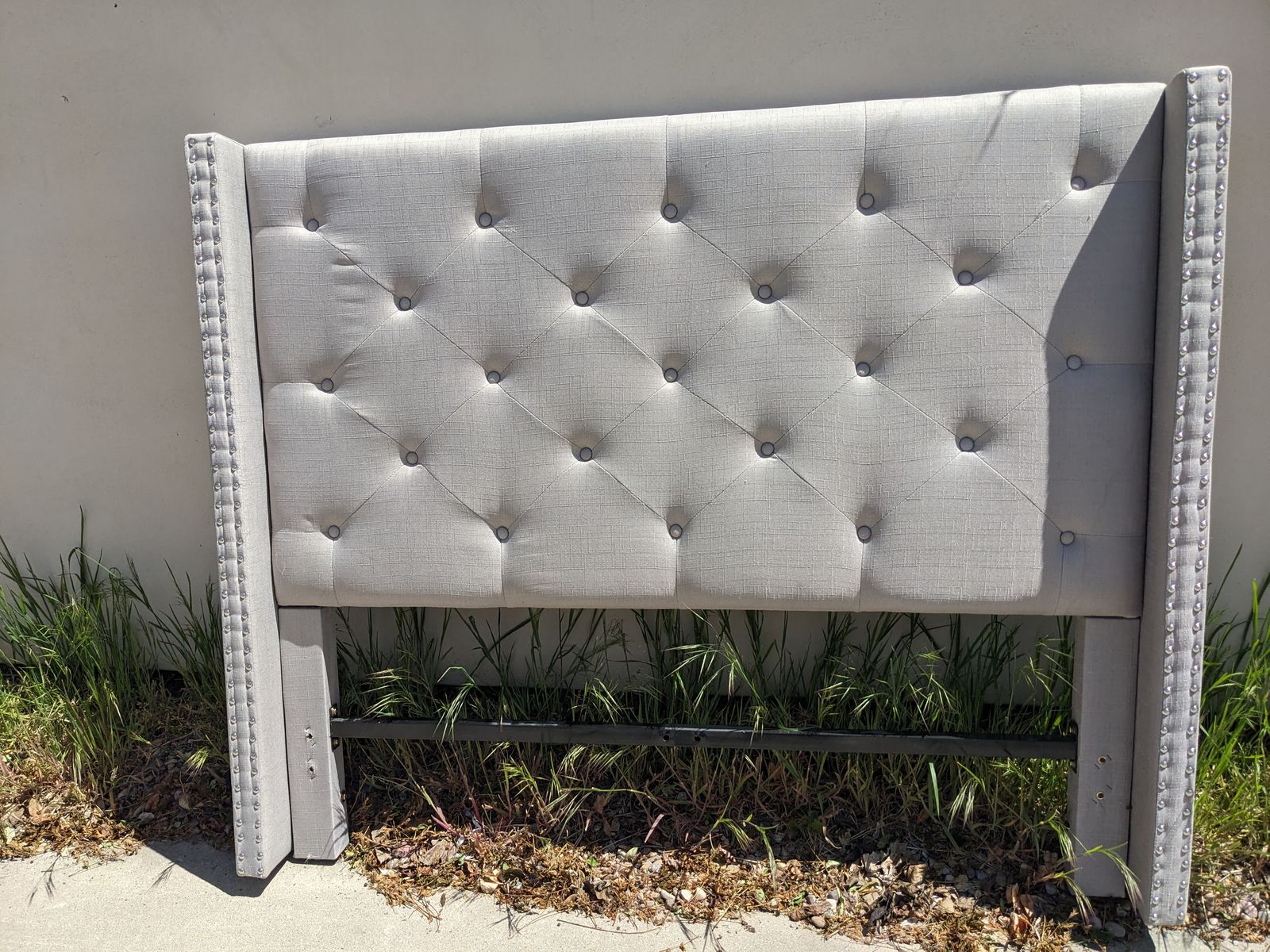 Queen Headboard – Tufted with Studs