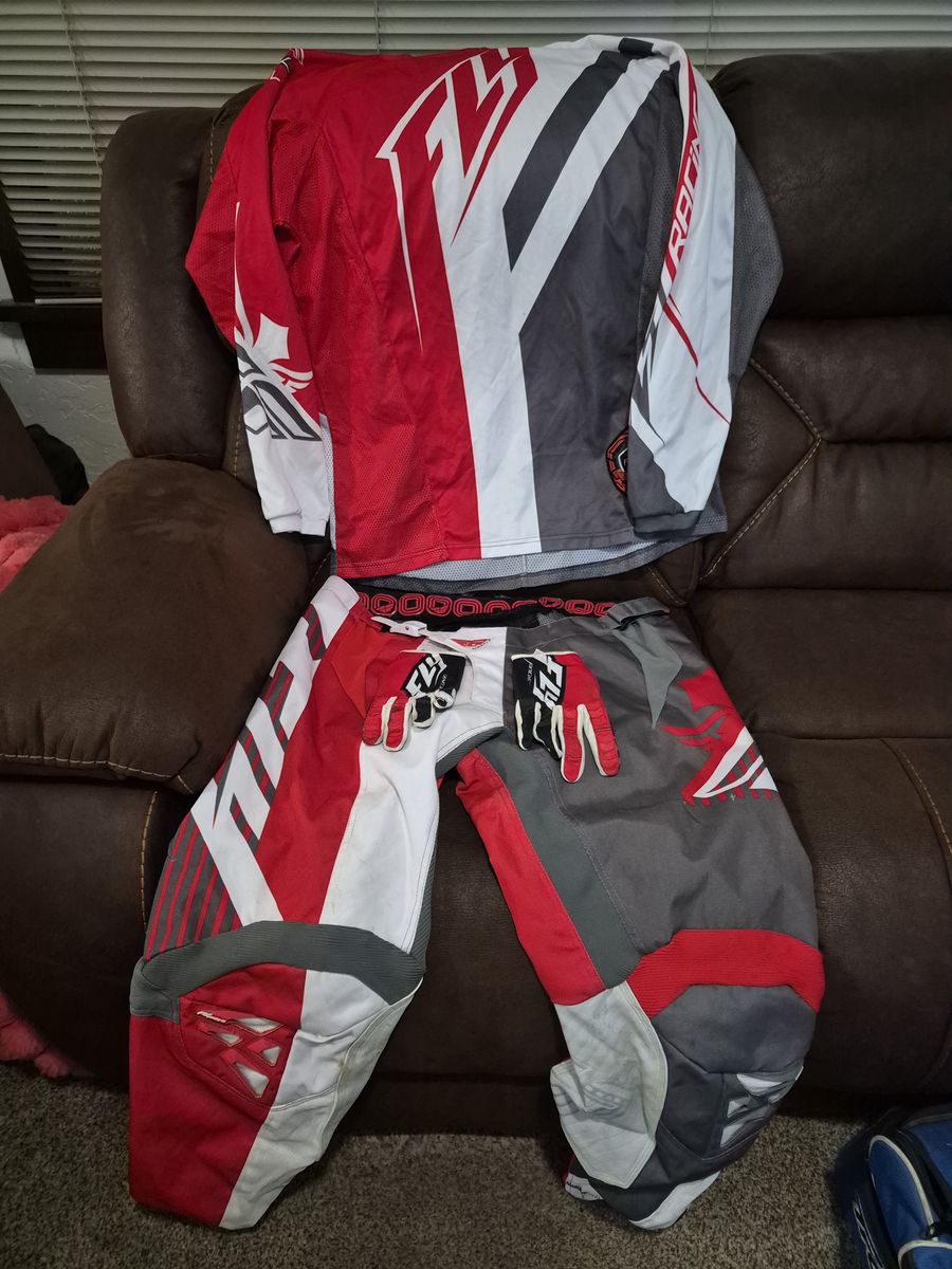Fly Racing and EVS motocross complete set