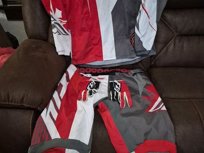 Fly Racing and EVS motocross complete set