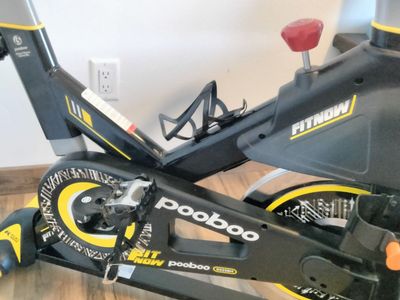Pooboo FitNow Indoor Exercise Stationary Bike