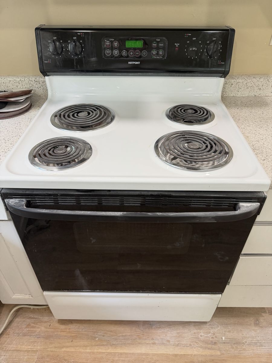 Used working Electric Range Stove  30”