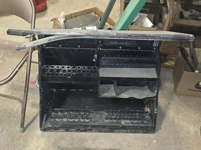 John deere triangular toolbox