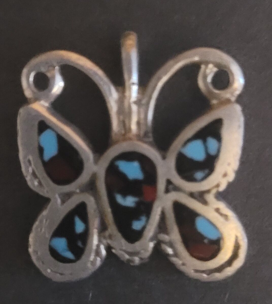 Vintage Native American
Butterfly Pendent Sterling