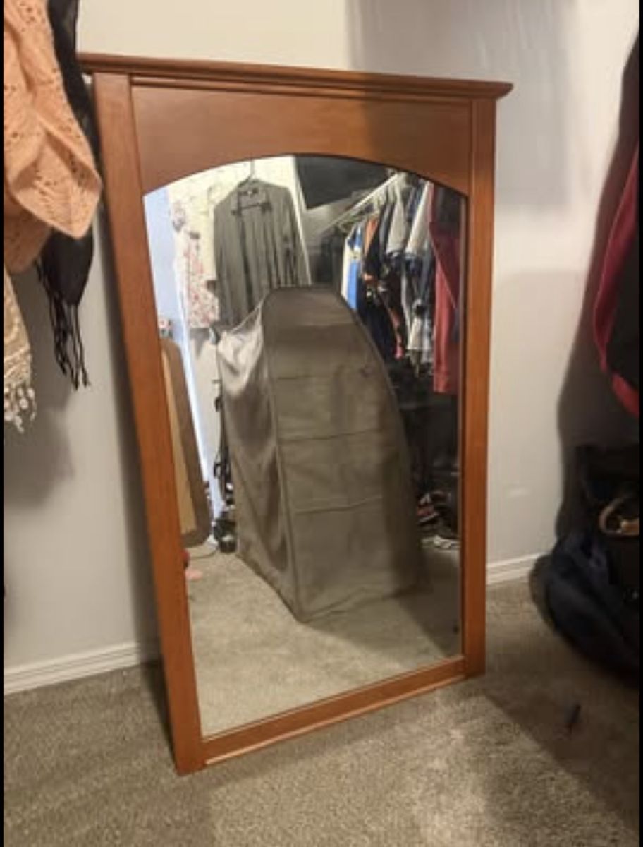 Wooden Framed Floor Mirrors