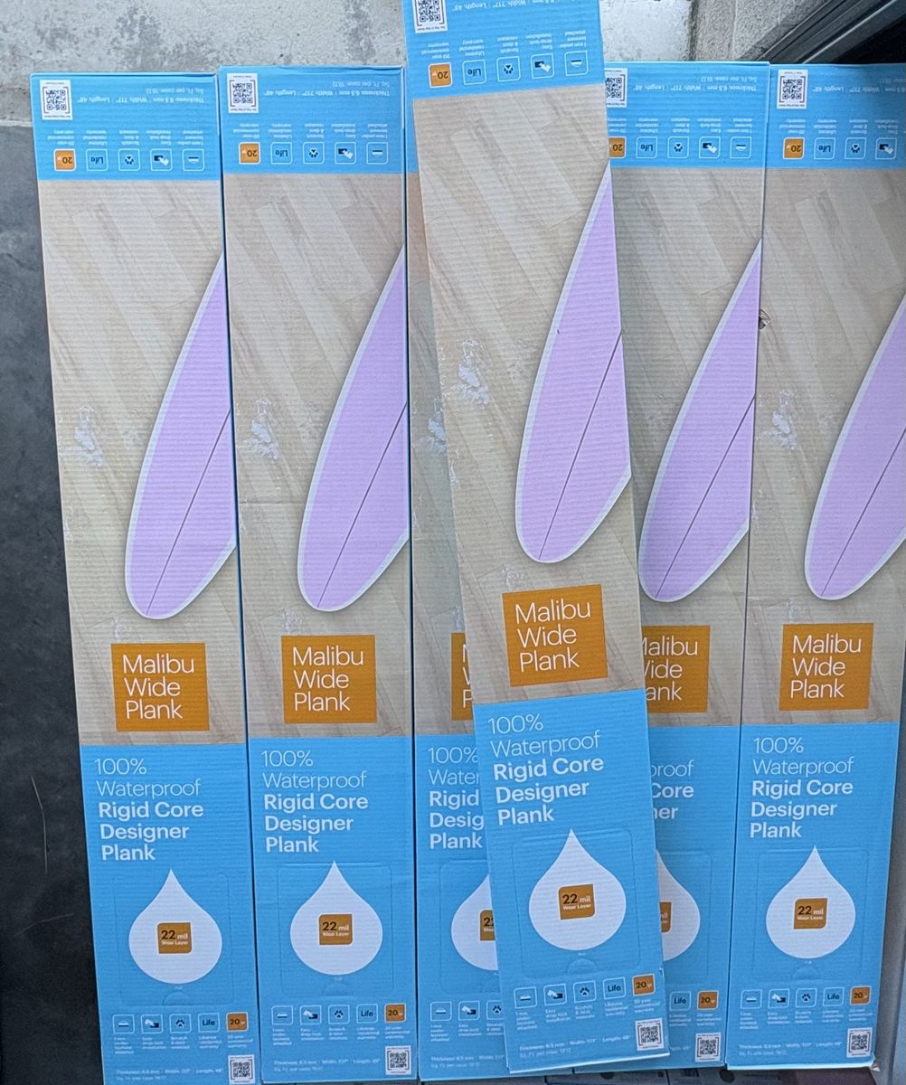 Malibu Wide Plank French Oak Fortuna Waterproof Luxury Vinyl Plank Flooring