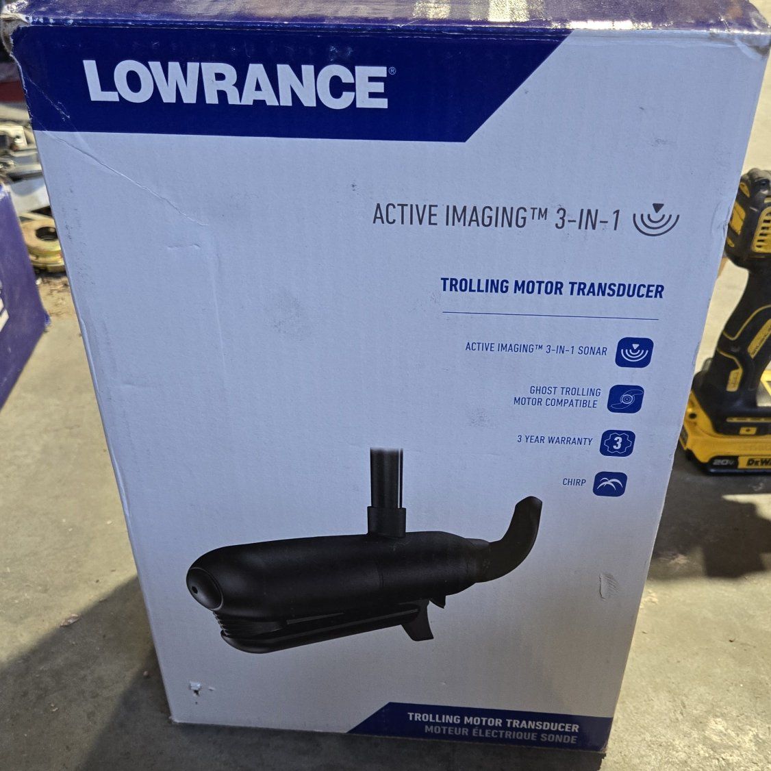 Lowrance Active Imagine Nose Cone 3-in-1 Transduce