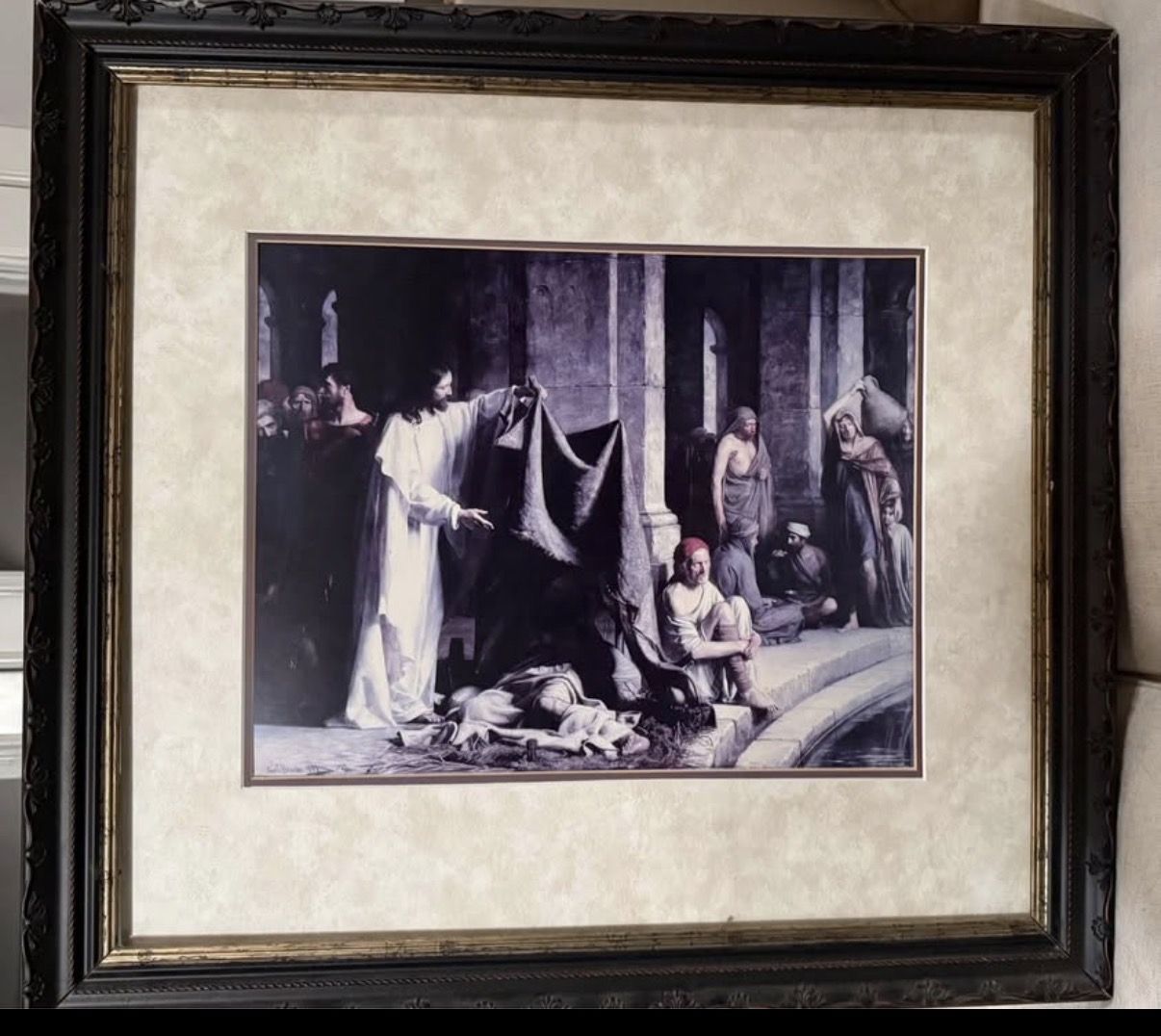 Carl Bloch Art Print