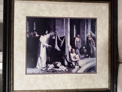 Carl Bloch Art Print