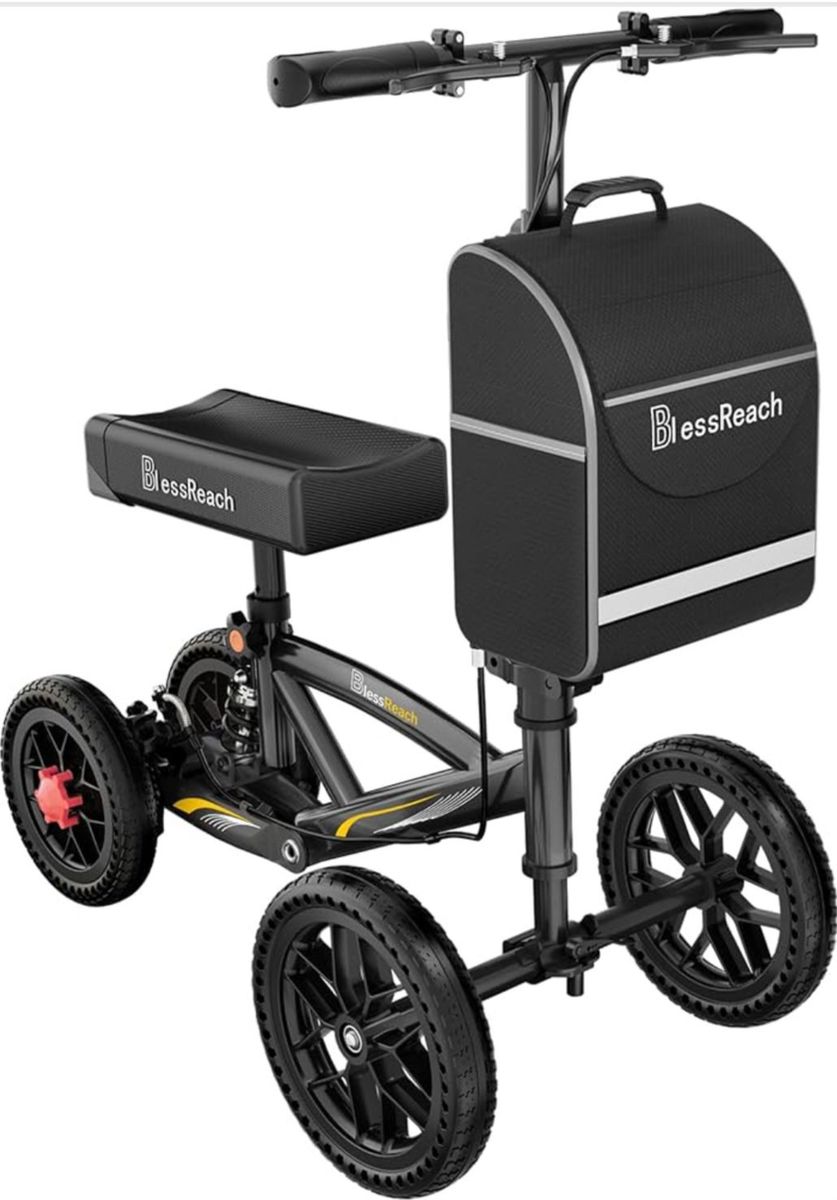 All Terrain Foldable Knee Scooter Walker - Economi