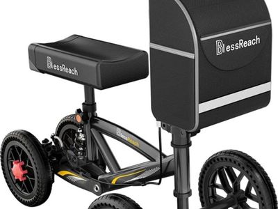 All Terrain Foldable Knee Scooter Walker - Economi