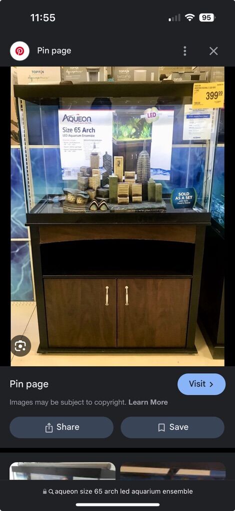 Aqueon 65 gal LED Ensemble