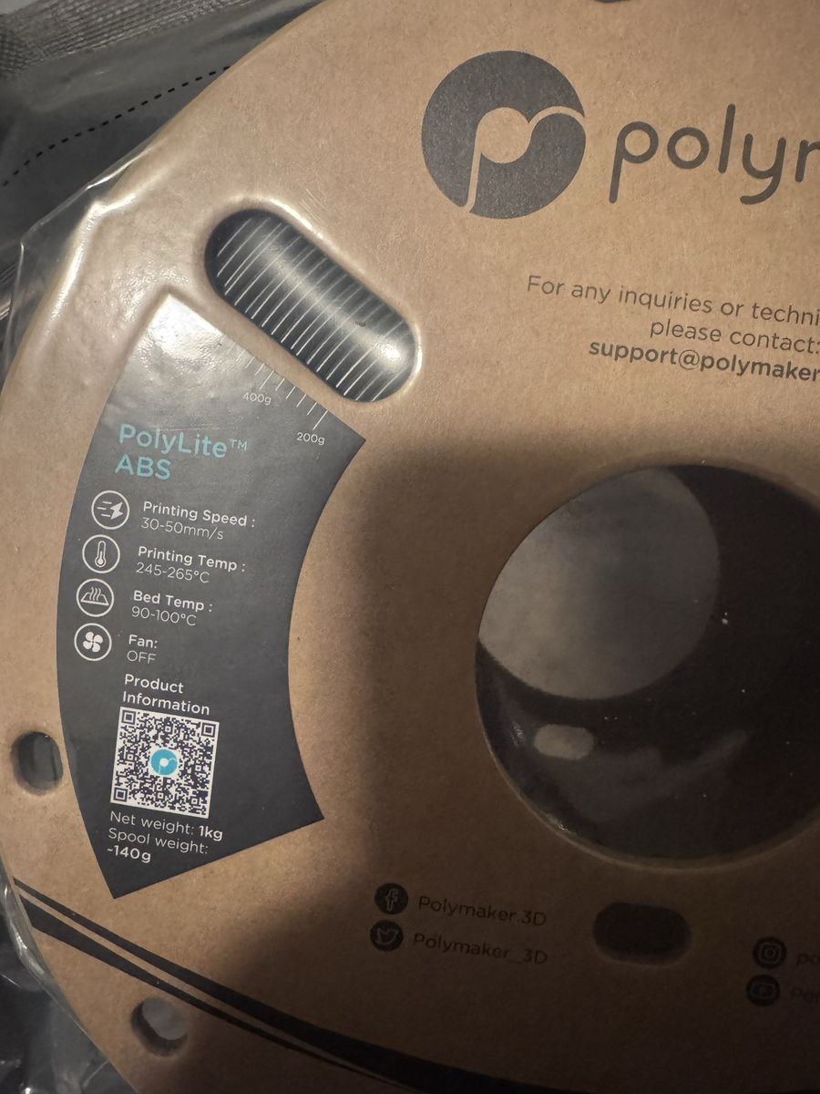 Abs, Fiberon PA612-CF15 and TPU