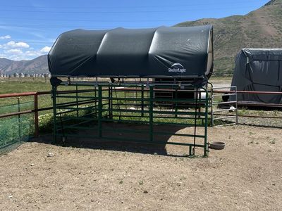 Shelter Logic corral cover 12 c 12 with corral panels