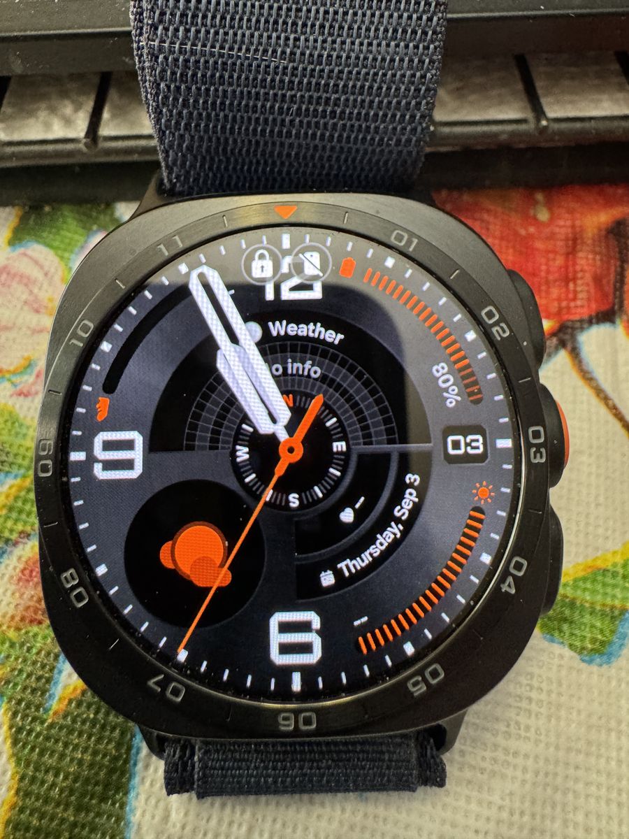 1 Month Old Galaxy Watch Ultra 2 (Newest Just Released Model with the Snapdragon Processor!)