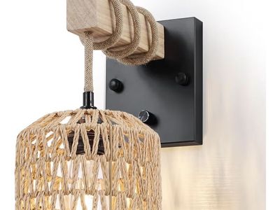 Boho wall sconces