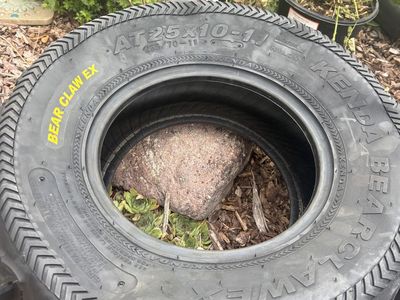 New never mounted Kenda Bear claw EX ATV Tires