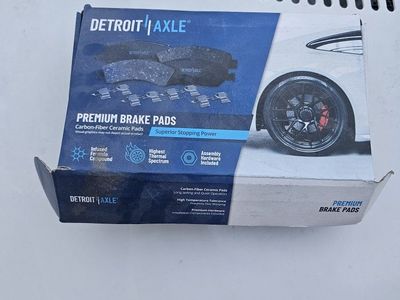 2006 Chevrolet Silverado 2500HD Duramax rear brake pads with hardware and grease