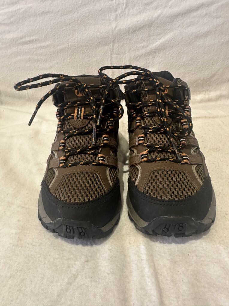 Merrell Toddler Size 11 Brown Wtrprf Hiking Shoes