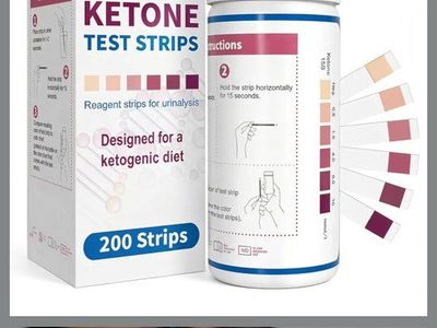 DIP&GO Ketone Test Strips, 200 Keto Strips Urine T
