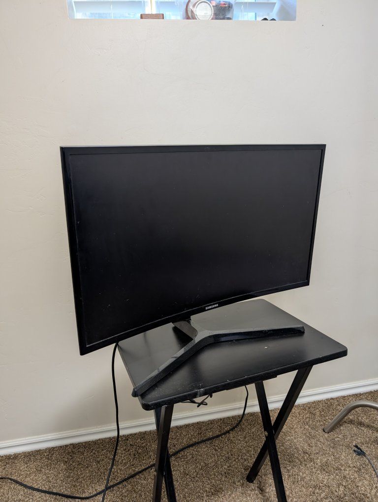 Samsung 27" curved LED monitor