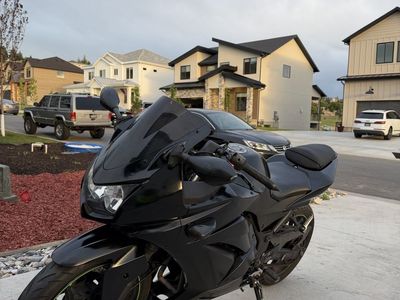 Kawasaki Ninja 250 Black Sport Motorcycle - Excellent Condition, Low Miles