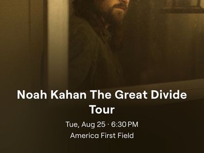 Noah Kahan Floor Seats!