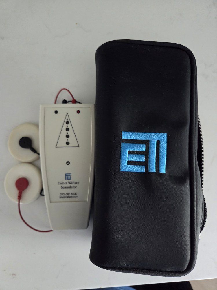 Fisher Wallace Stimulator - Cranial Electrotherapy Stimulation Device (CES) in Carrying Case