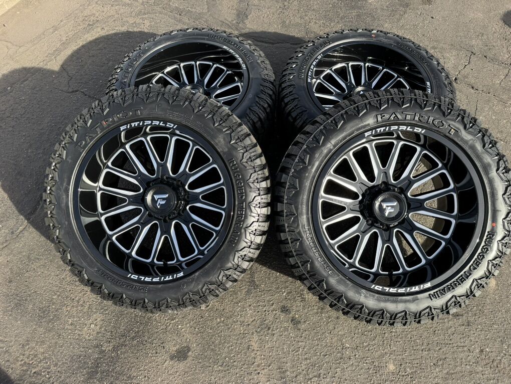 New 35x12.50r22 RT Fittipaldi -44 8x170 Ford F350