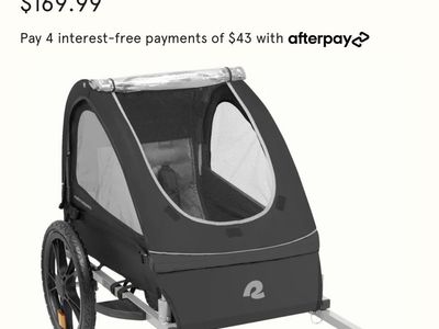 Rover Kids Bike Trailer - Single