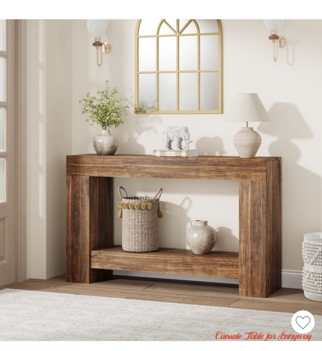 Console table